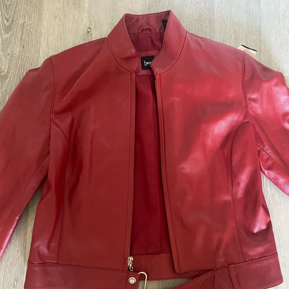 Vintage leather Be jacket
